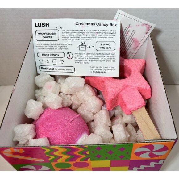 LUSH Cosmetics Other - LUSH Cosmetics Christmas Bathtime Favorites  - Candy Bath Bombs NEW